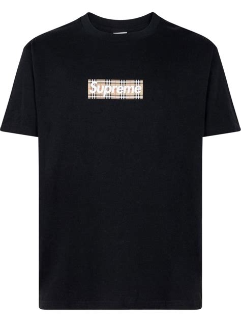 supreme burberry t-shirt